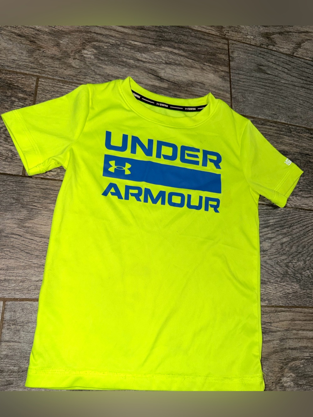 Under Armour Neon Boys Rashguard